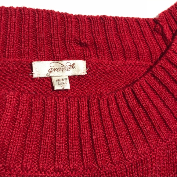 🛑 SOLD! Grane Holiday pompom winter sweater dress - Picture 8 of 8